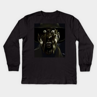 Jeepers Creepers Kids Long Sleeve T-Shirt